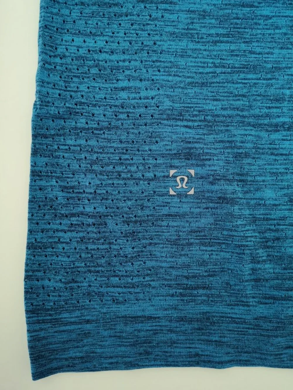 NWT LULULEMON TRNV/NEOB Blue Lightweight Metal Vent Breathe LS Top Men's XL - Picture 8 of 9